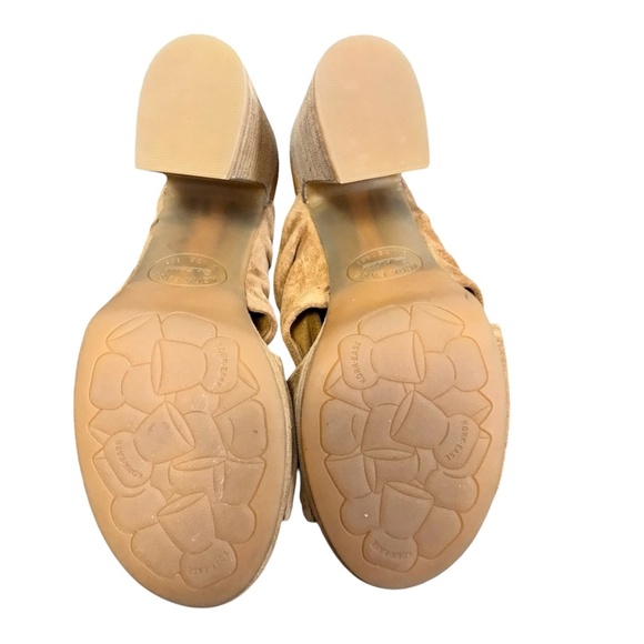 Suede Chunky Heel Mules - Picture 4 of 4